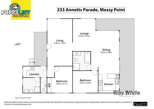 233 Annetts Parade MOSSY POINT NSW 2537