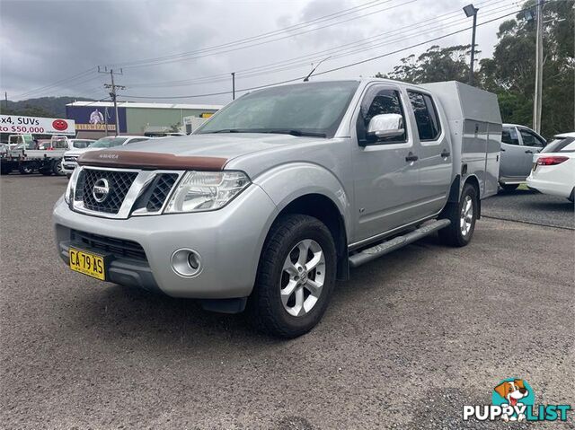 2013 NISSAN NAVARA ST X550(4X4) D40MY12 DUAL CAB UTILITY