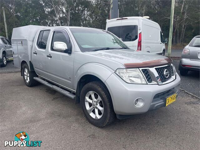 2013 NISSAN NAVARA ST X550(4X4) D40MY12 DUAL CAB UTILITY