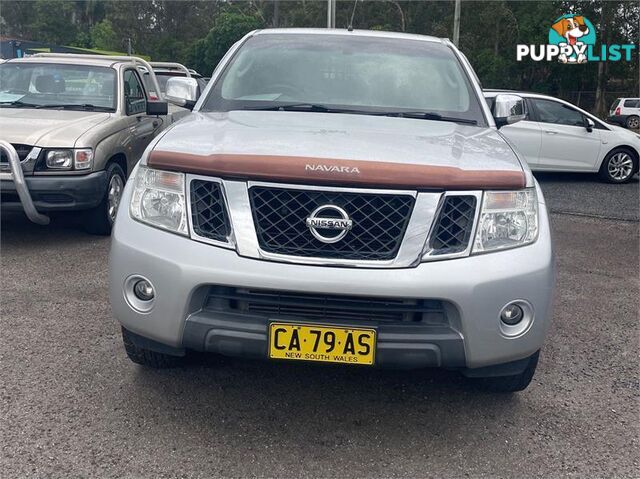 2013 NISSAN NAVARA ST X550(4X4) D40MY12 DUAL CAB UTILITY