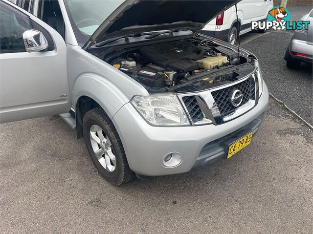 2013 NISSAN NAVARA ST X550(4X4) D40MY12 DUAL CAB UTILITY