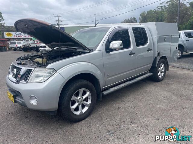 2013 NISSAN NAVARA ST X550(4X4) D40MY12 DUAL CAB UTILITY