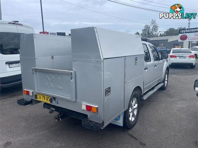 2013 NISSAN NAVARA ST X550(4X4) D40MY12 DUAL CAB UTILITY