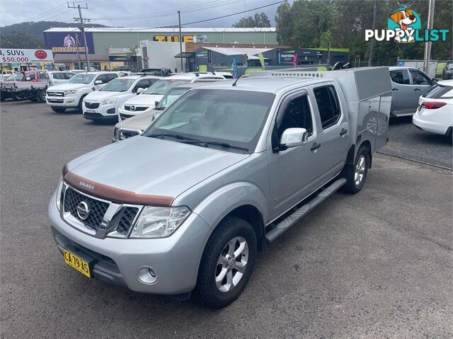 2013 NISSAN NAVARA ST X550(4X4) D40MY12 DUAL CAB UTILITY