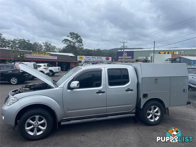 2013 NISSAN NAVARA ST X550(4X4) D40MY12 DUAL CAB UTILITY