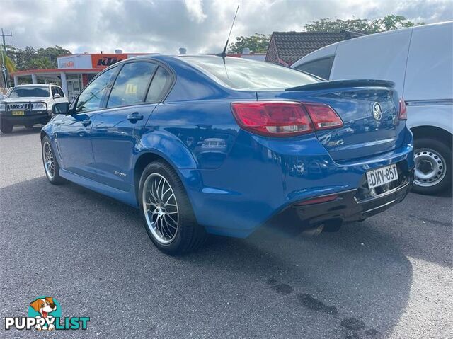 2015 HOLDEN COMMODORE SV6 VFMY15 4D SEDAN