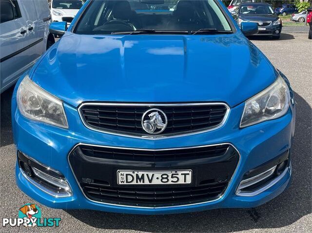 2015 HOLDEN COMMODORE SV6 VFMY15 4D SEDAN