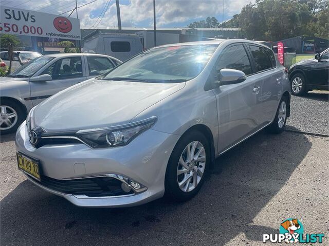 2016 TOYOTA COROLLA ASCENTSPORT ZRE182RMY15 5D HATCHBACK