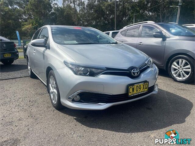 2016 TOYOTA COROLLA ASCENTSPORT ZRE182RMY15 5D HATCHBACK