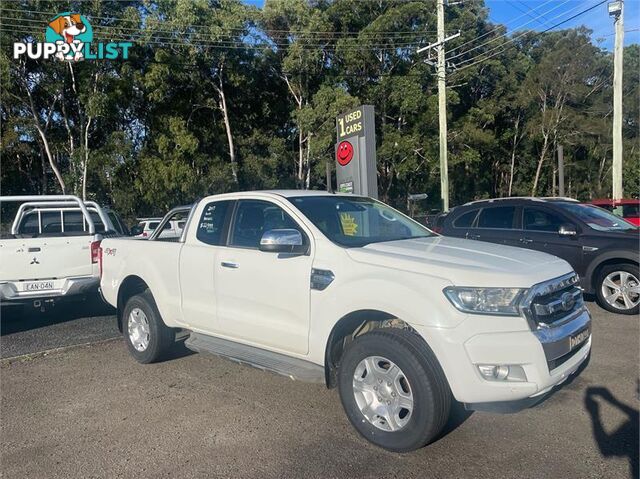 2017 FORD RANGER XLT3 2(4X4) PXMKIIMY17 SUPER CAB PICK UP