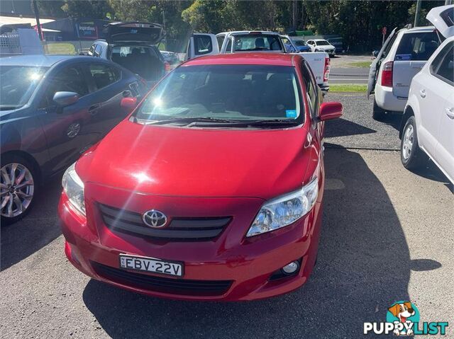 2008 TOYOTA COROLLA CONQUEST ZRE152R 4D SEDAN