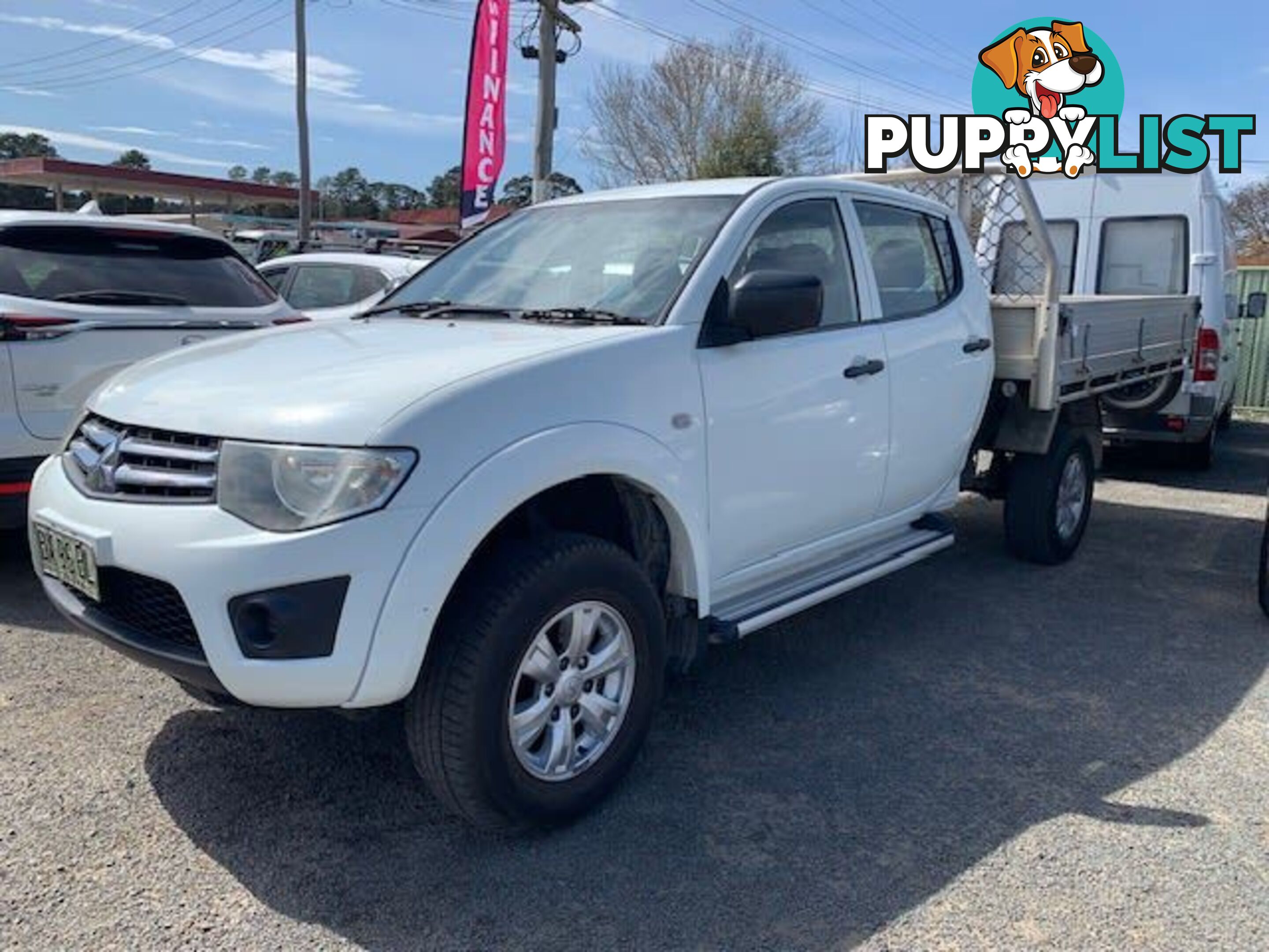 2013 MITSUBISHI TRITON GLX (4X4) MN MY14 UPDATE UTE TRAY, 4 DOORS, 5 SEATS