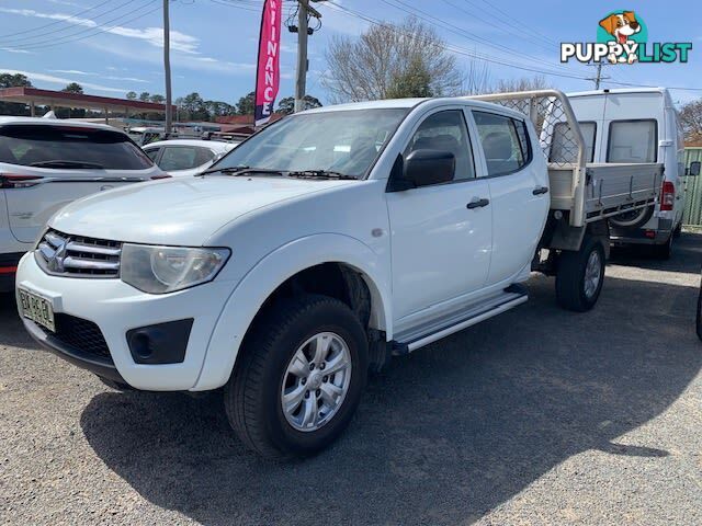 2013 MITSUBISHI TRITON GLX (4X4) MN MY14 UPDATE UTE TRAY, 4 DOORS, 5 SEATS