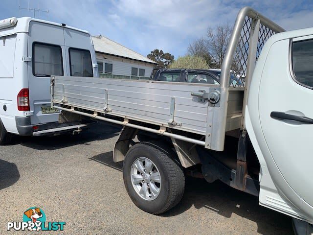 2013 MITSUBISHI TRITON GLX (4X4) MN MY14 UPDATE UTE TRAY, 4 DOORS, 5 SEATS