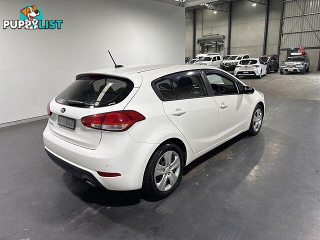 2017 KIA CERATO S (AV) YD MY17 HATCH, 5 DOORS, 5 SEATS