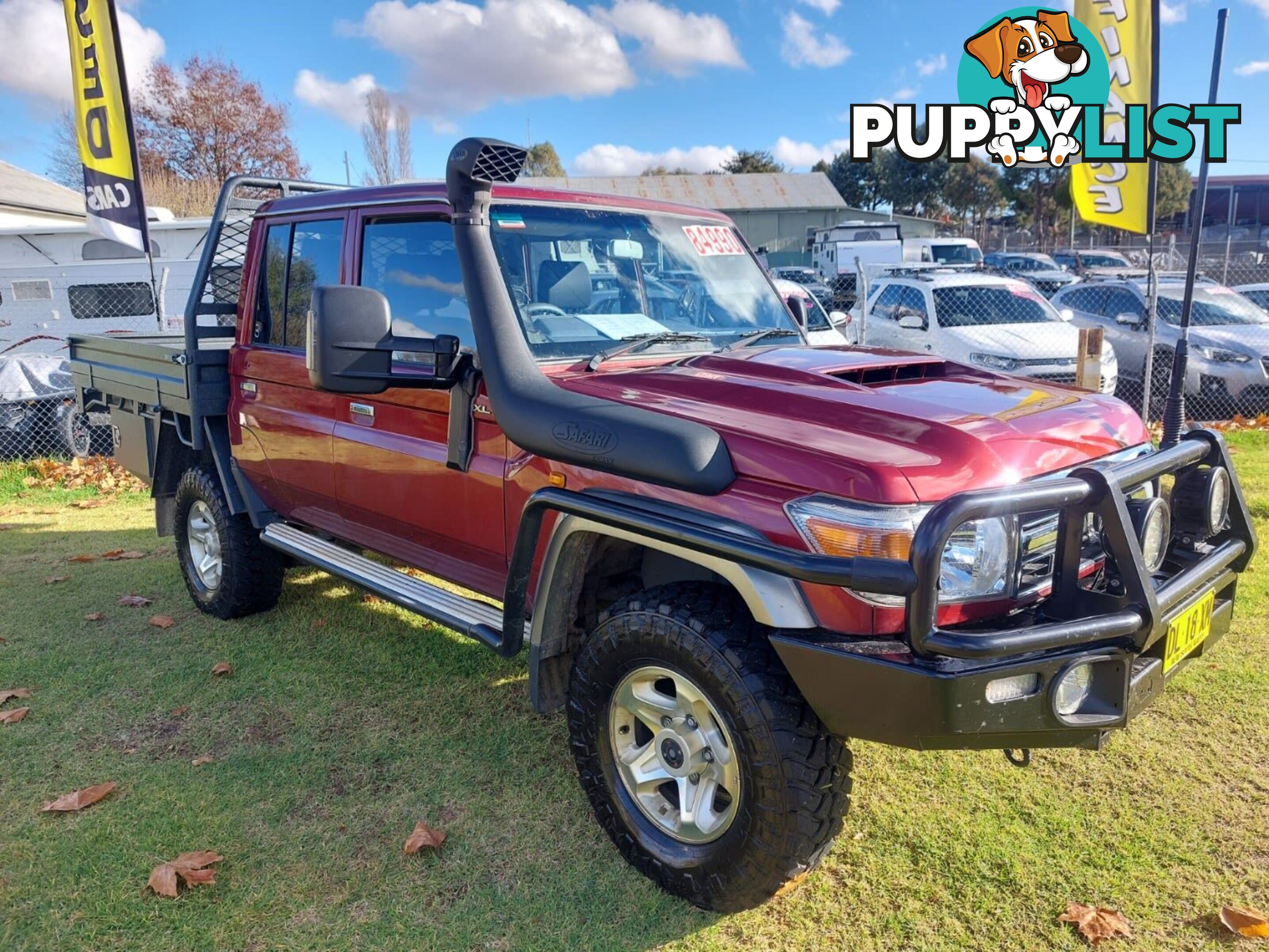 2019 TOYOTA LANDCRUISER GXL (4X4) VDJ79R UTE TRAY, 4 DOORS, 5 SEATS