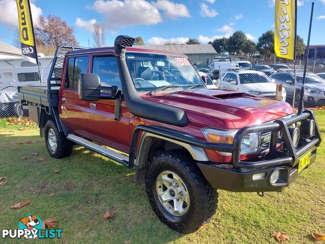 2019 TOYOTA LANDCRUISER GXL (4X4) VDJ79R UTE TRAY, 4 DOORS, 5 SEATS
