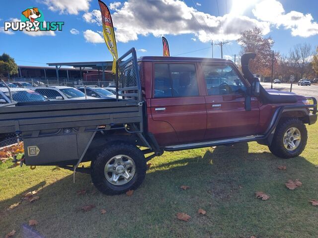 2019 TOYOTA LANDCRUISER GXL (4X4) VDJ79R UTE TRAY, 4 DOORS, 5 SEATS