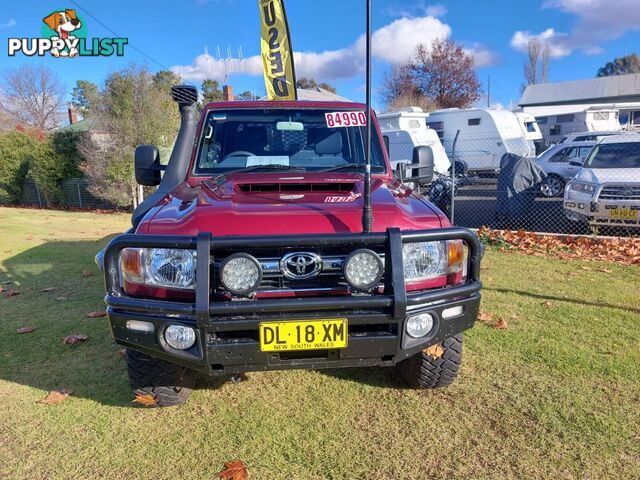 2019 TOYOTA LANDCRUISER GXL (4X4) VDJ79R UTE TRAY, 4 DOORS, 5 SEATS