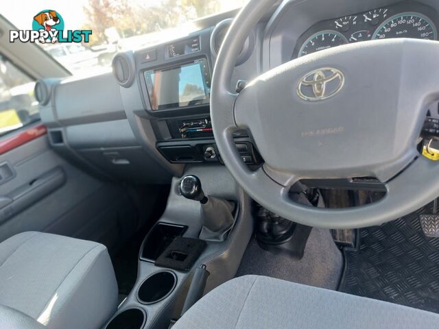 2019 TOYOTA LANDCRUISER GXL (4X4) VDJ79R UTE TRAY, 4 DOORS, 5 SEATS