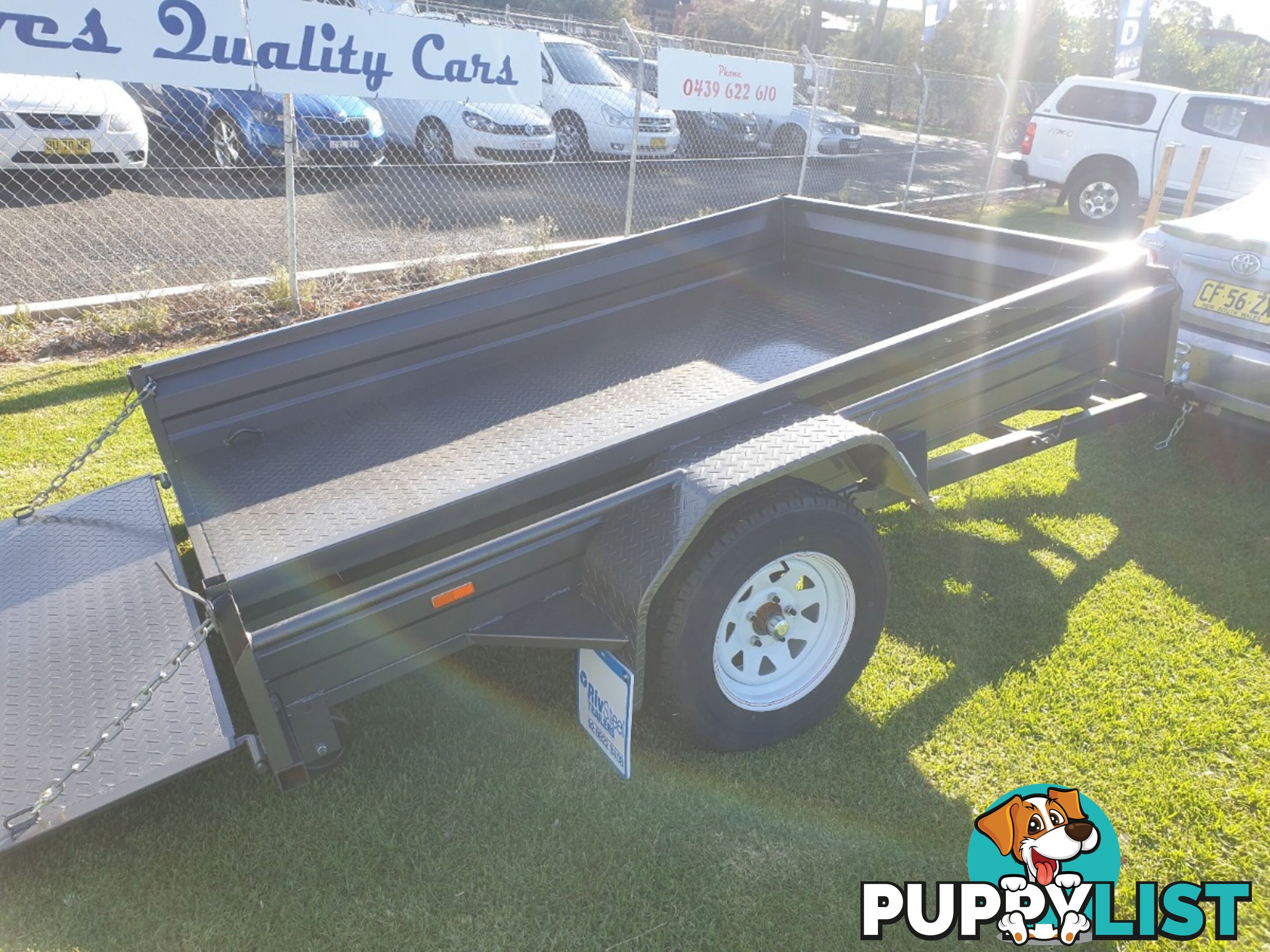 AUSTRAILER 8 X 5 MANUAL TIPPER TRAILER (NEW)