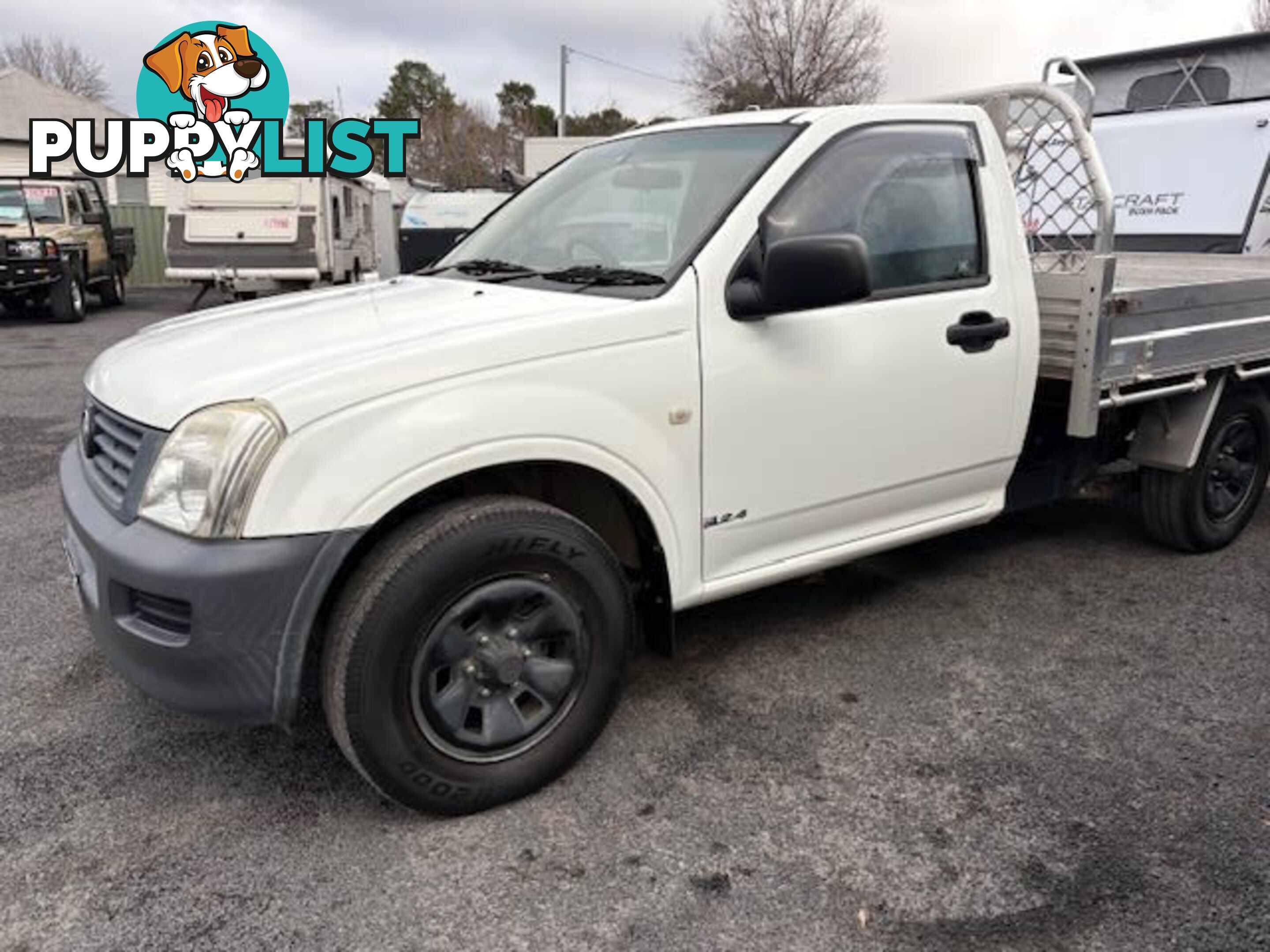 2004 HOLDEN RODEO DX RA UTE TRAY, 2 DOORS, 3 SEATS