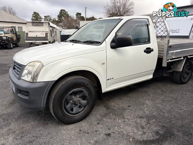 2004 HOLDEN RODEO DX RA UTE TRAY, 2 DOORS, 3 SEATS