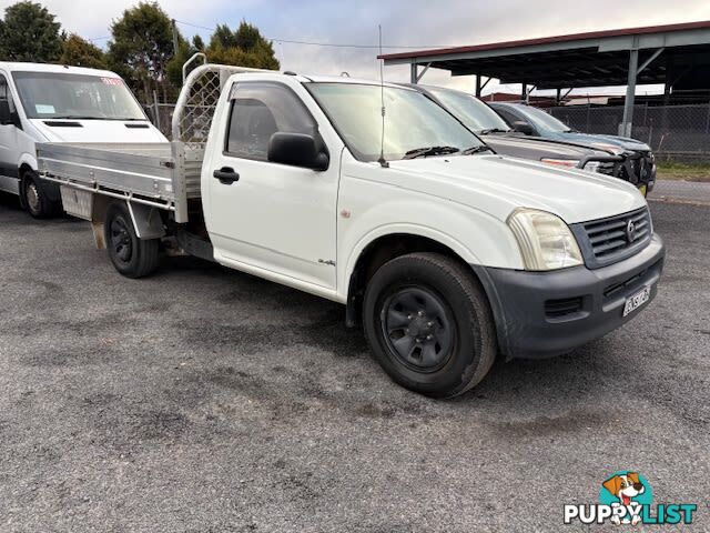 2004 HOLDEN RODEO DX RA UTE TRAY, 2 DOORS, 3 SEATS