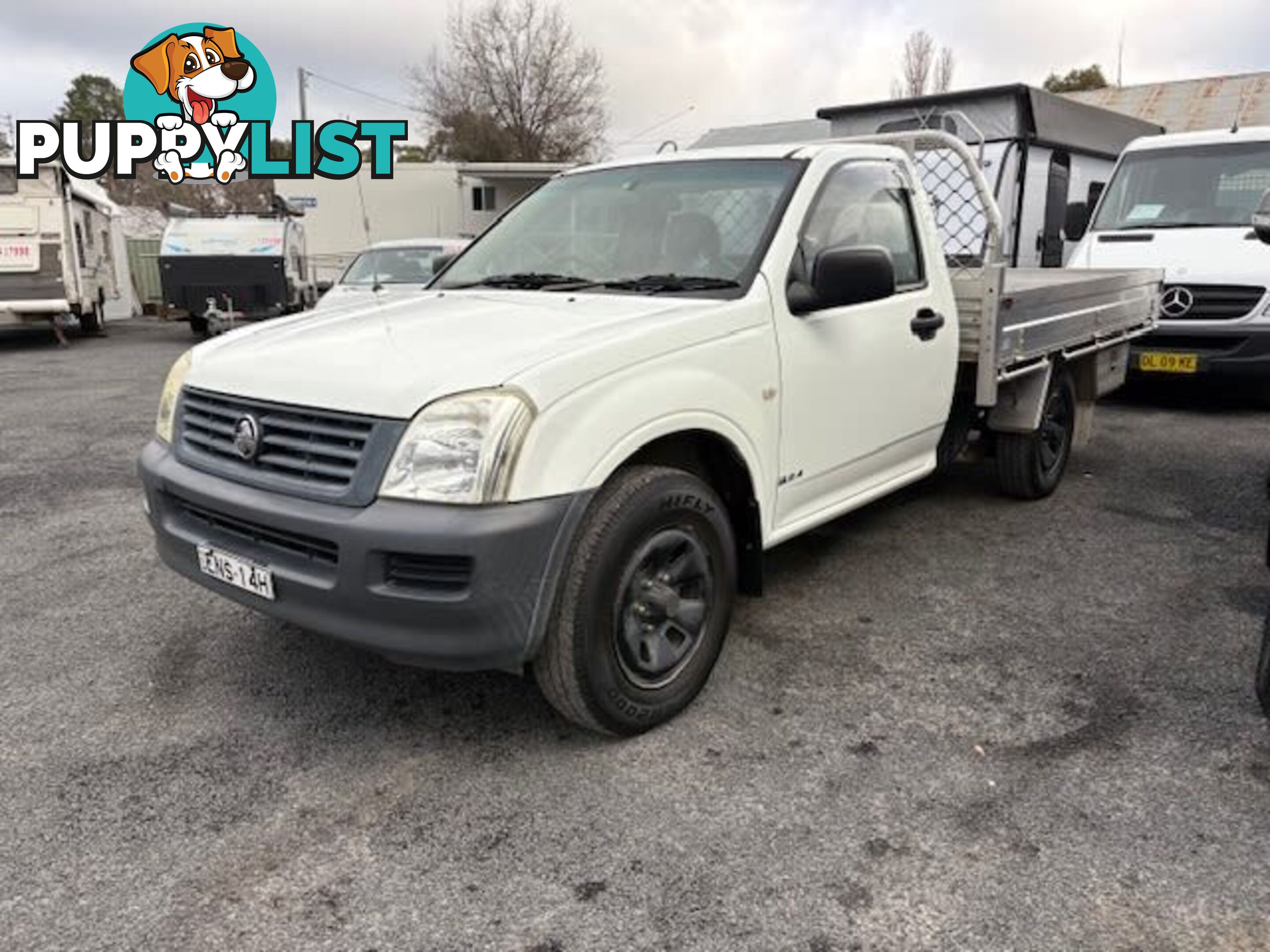 2004 HOLDEN RODEO DX RA UTE TRAY, 2 DOORS, 3 SEATS