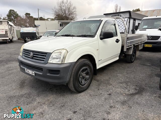 2004 HOLDEN RODEO DX RA UTE TRAY, 2 DOORS, 3 SEATS