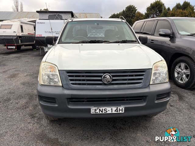 2004 HOLDEN RODEO DX RA UTE TRAY, 2 DOORS, 3 SEATS