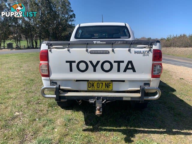 2013 TOYOTA HILUX SR (4X4) KUN26R MY14 UTE TRAY, 4 DOORS, 5 SEATS