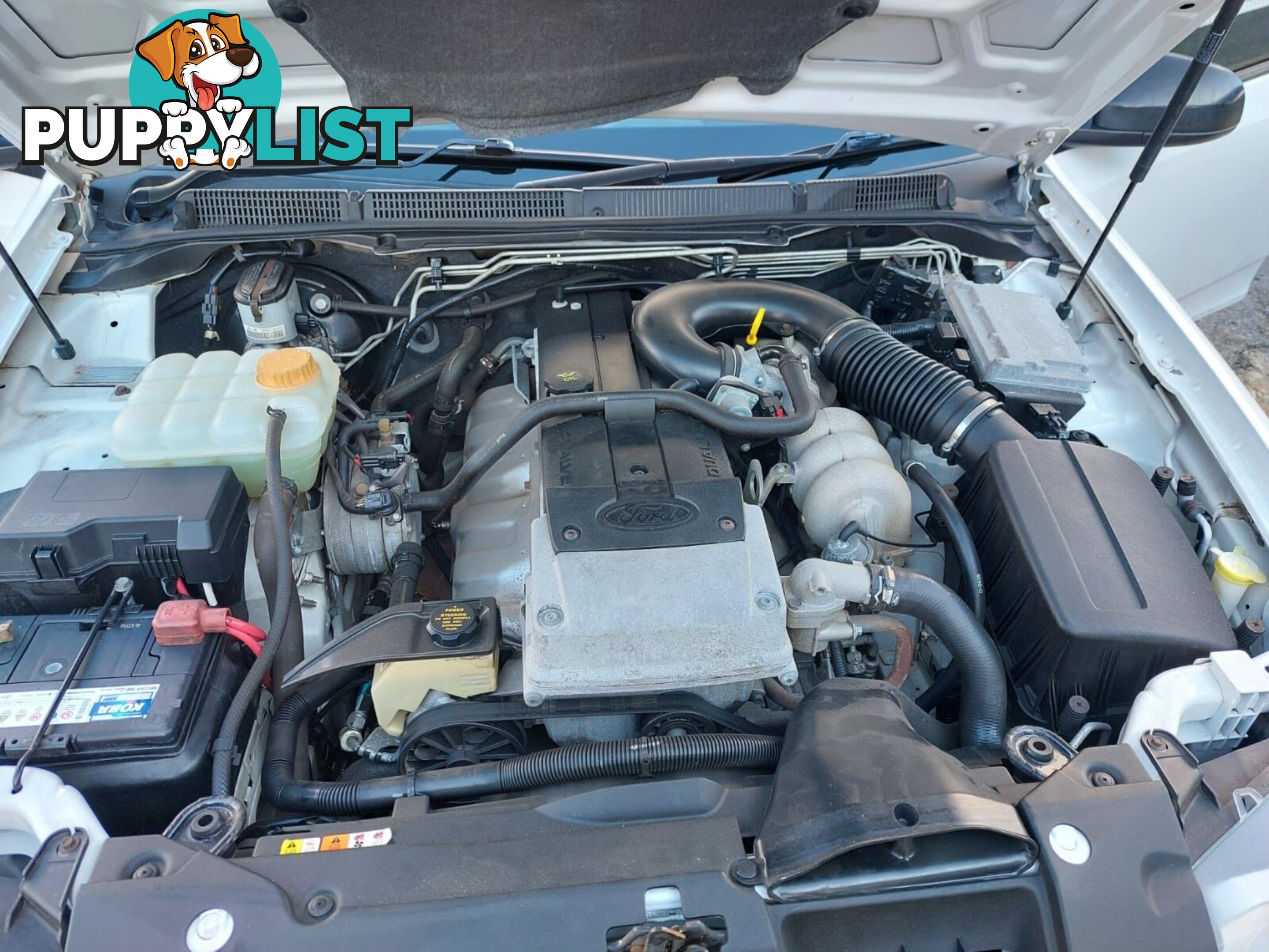 2010 FORD FALCON (LPG) FG UTE TRAY, 2 DOORS, 2 SEATS