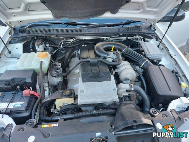 2010 FORD FALCON (LPG) FG UTE TRAY, 2 DOORS, 2 SEATS