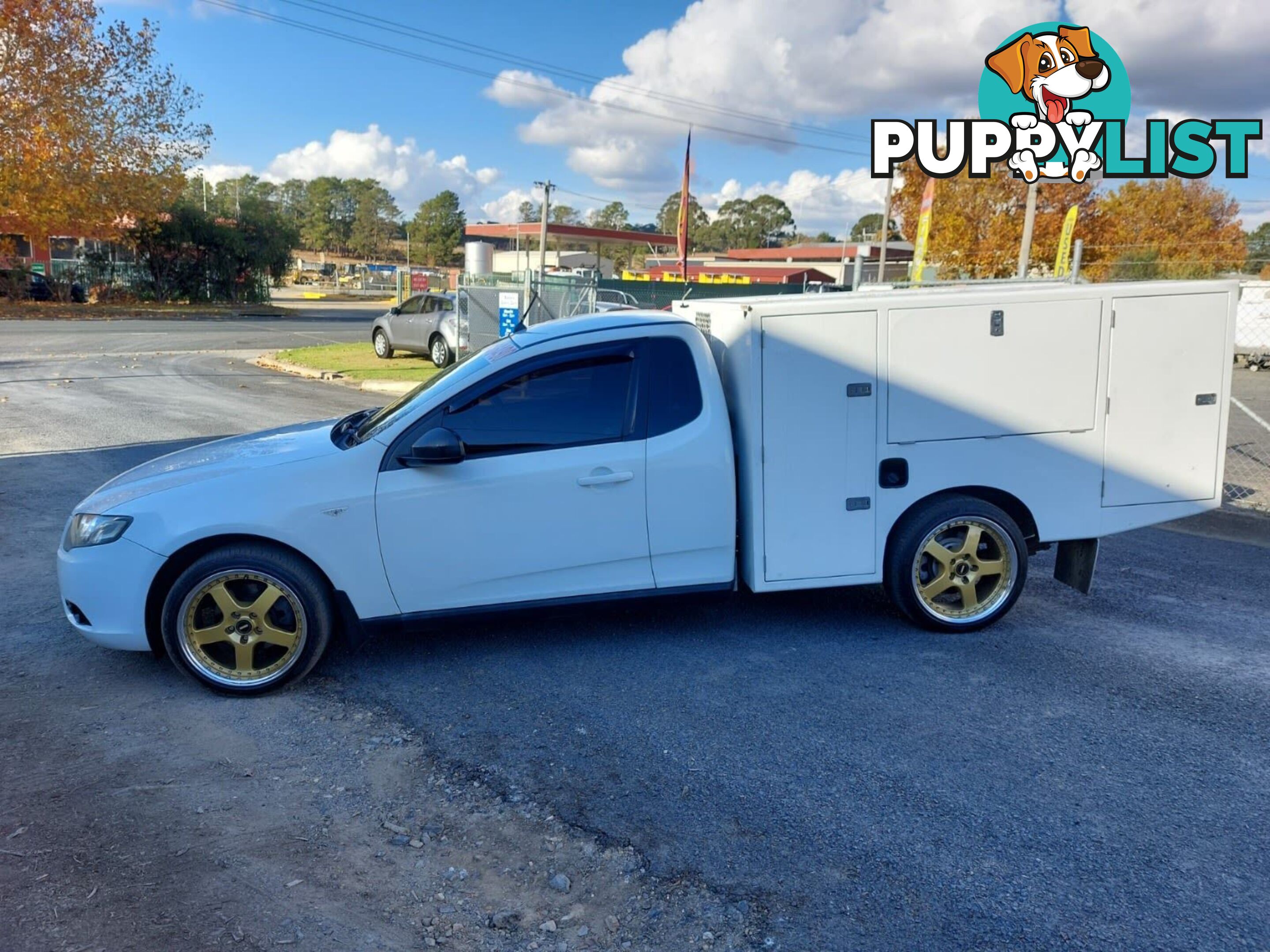 2010 FORD FALCON (LPG) FG UTE TRAY, 2 DOORS, 2 SEATS