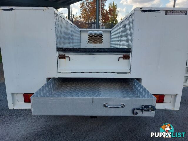 2010 FORD FALCON (LPG) FG UTE TRAY, 2 DOORS, 2 SEATS