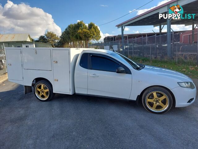 2010 FORD FALCON (LPG) FG UTE TRAY, 2 DOORS, 2 SEATS