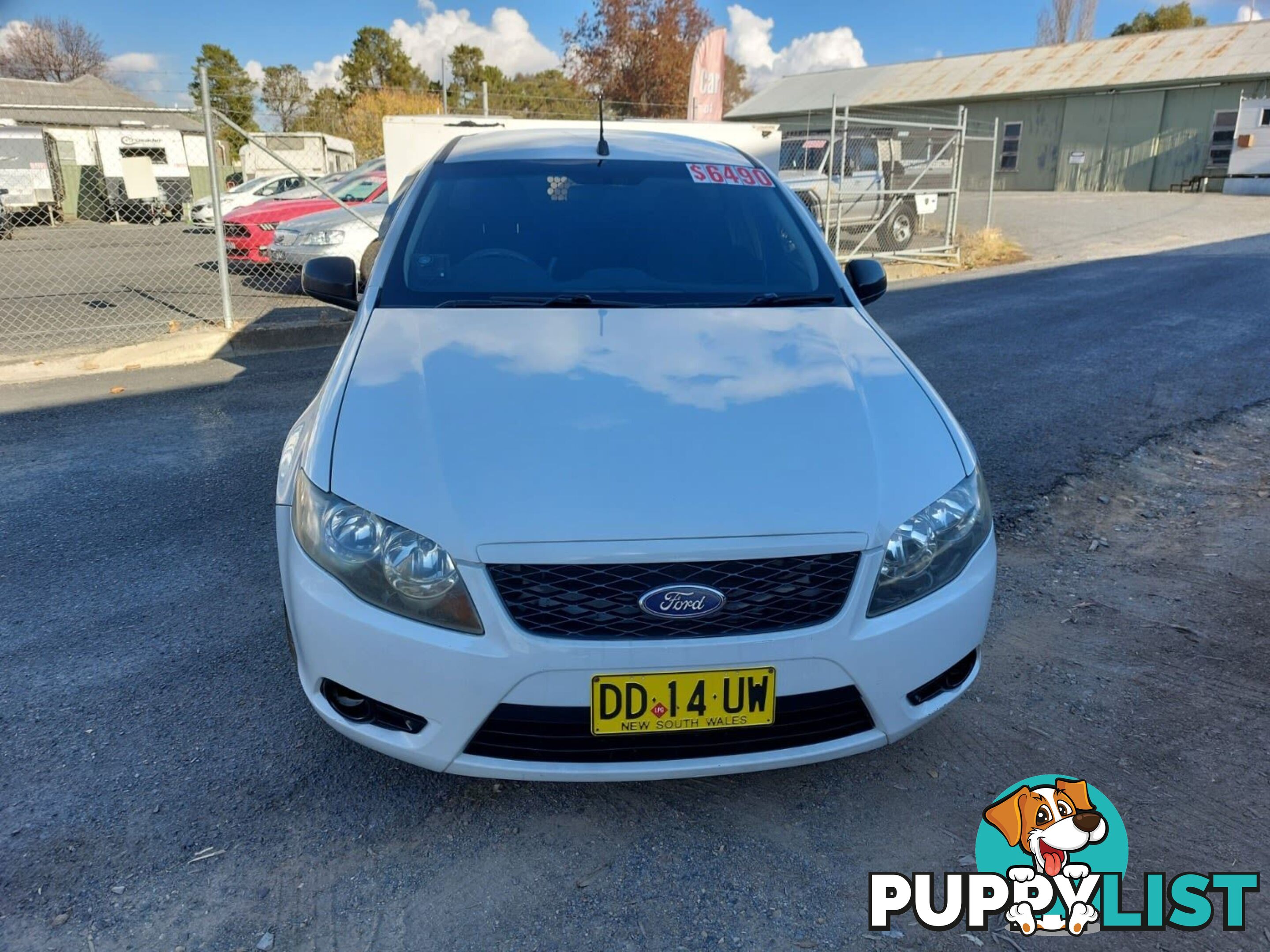 2010 FORD FALCON (LPG) FG UTE TRAY, 2 DOORS, 2 SEATS