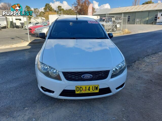 2010 FORD FALCON (LPG) FG UTE TRAY, 2 DOORS, 2 SEATS