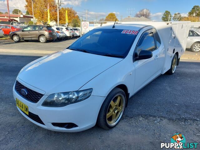 2010 FORD FALCON (LPG) FG UTE TRAY, 2 DOORS, 2 SEATS