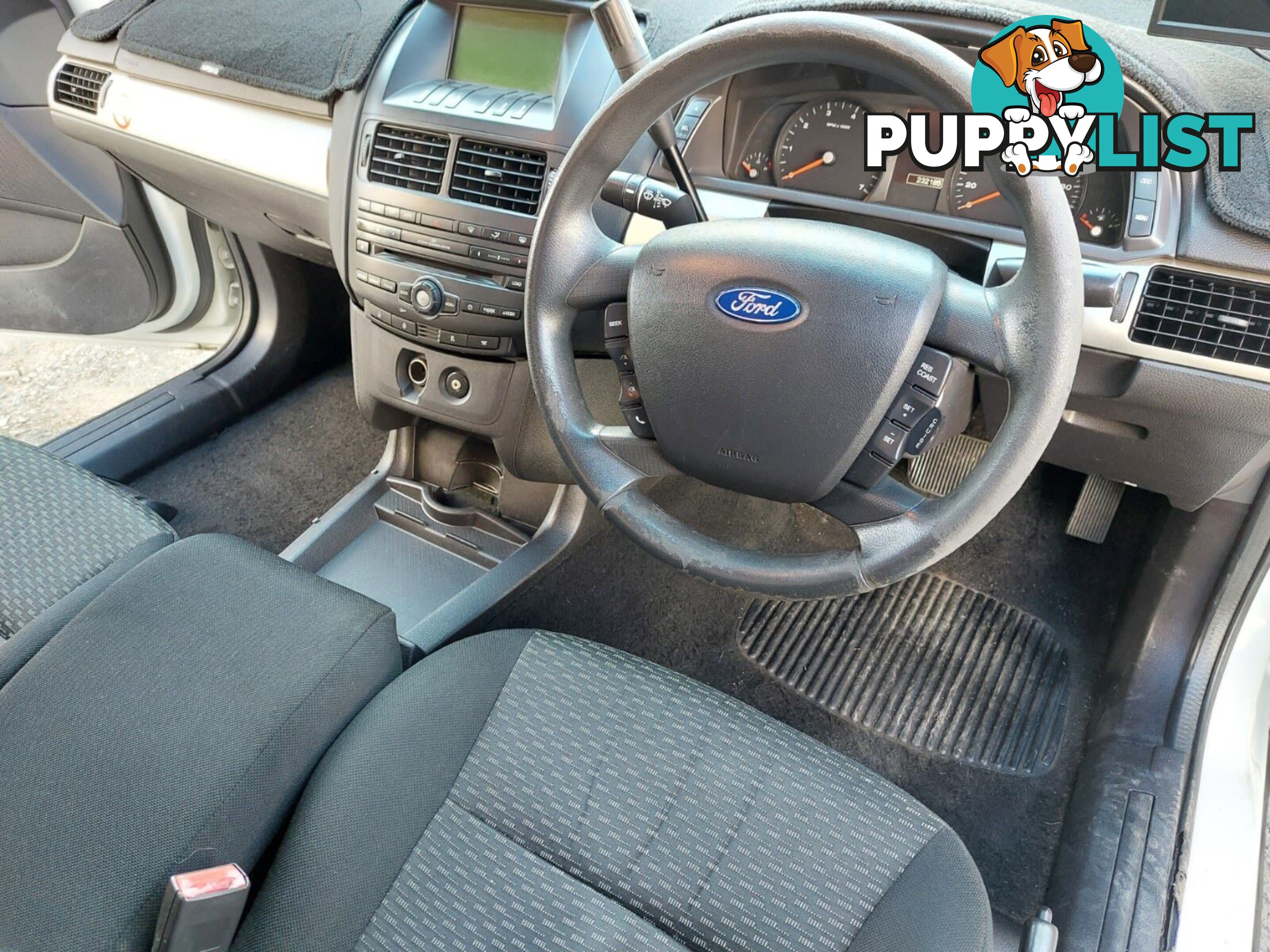 2010 FORD FALCON (LPG) FG UTE TRAY, 2 DOORS, 2 SEATS