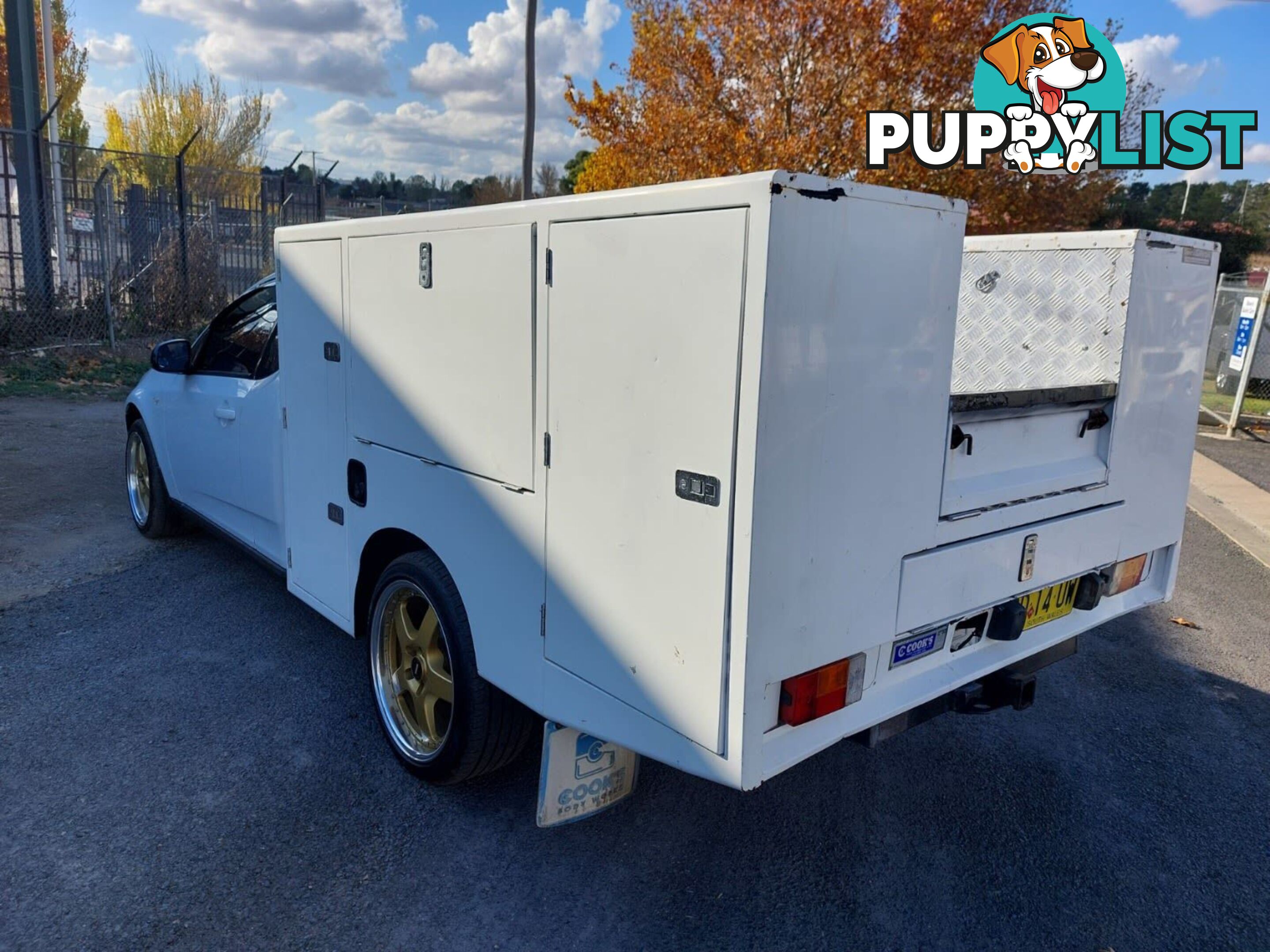 2010 FORD FALCON (LPG) FG UTE TRAY, 2 DOORS, 2 SEATS
