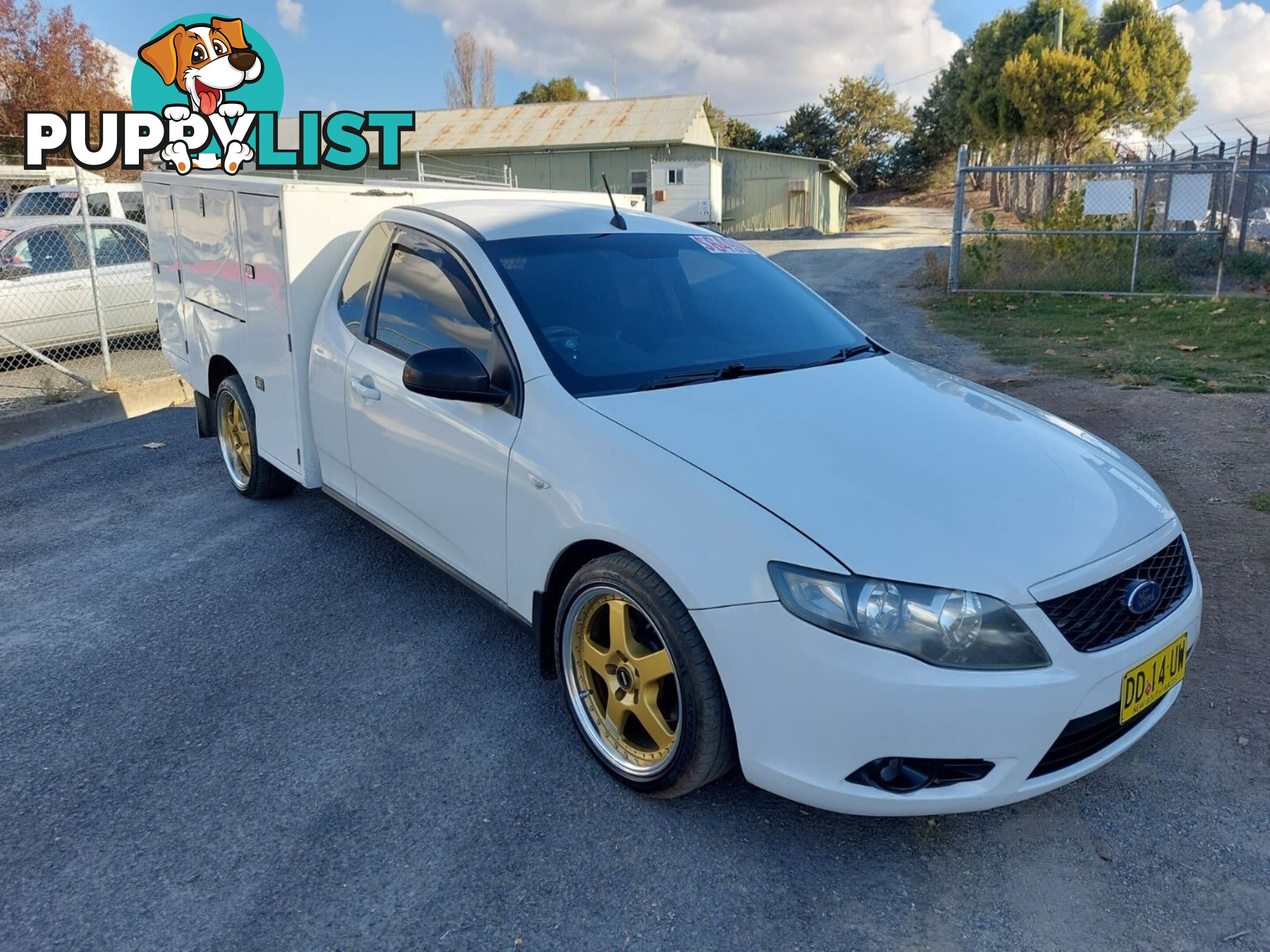 2010 FORD FALCON (LPG) FG UTE TRAY, 2 DOORS, 2 SEATS