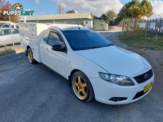 2010 FORD FALCON (LPG) FG UTE TRAY, 2 DOORS, 2 SEATS