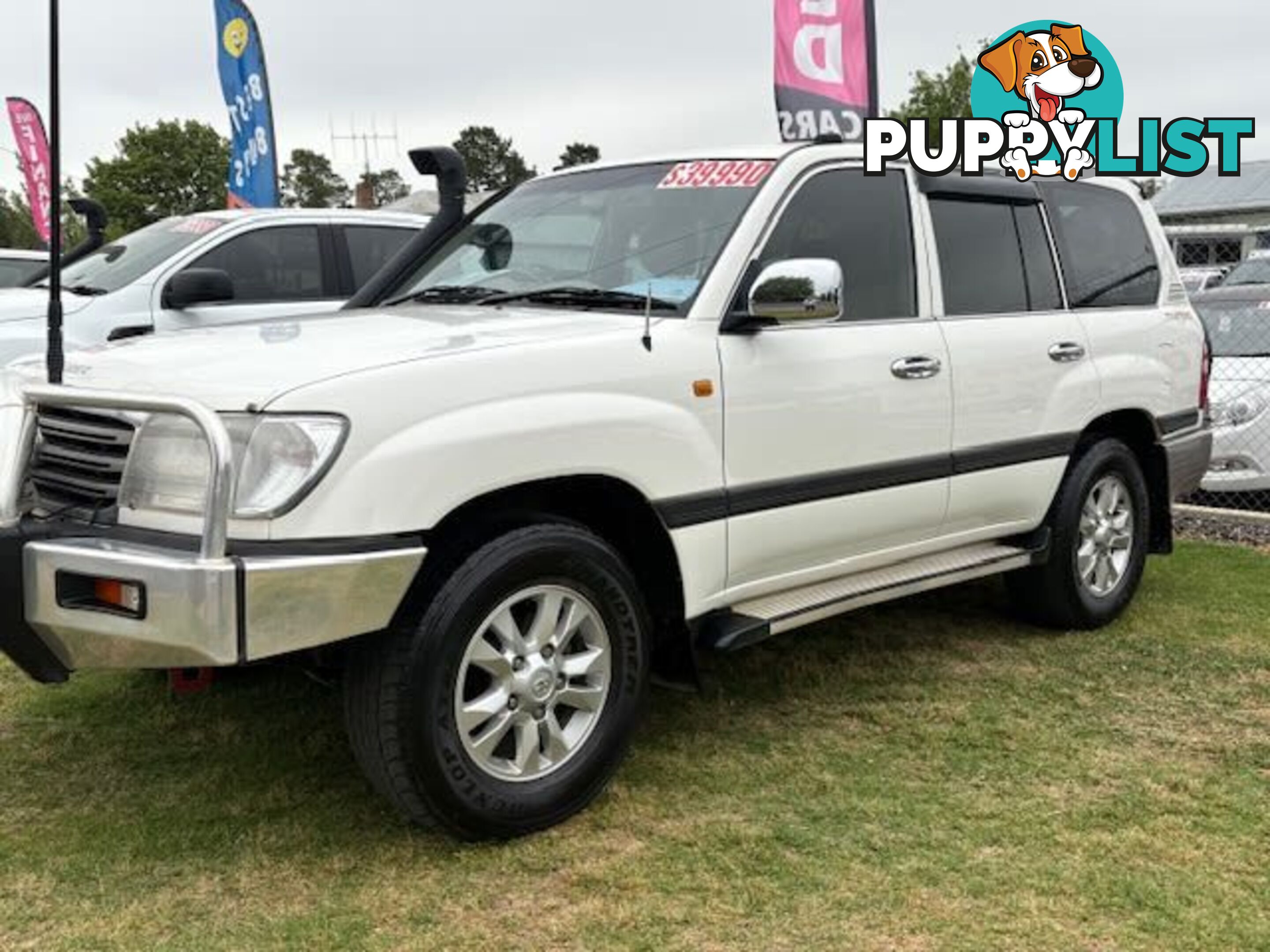 2003 TOYOTA LANDCRUISER (4X4)  WAGON, 5 DOORS, 7 SEATS