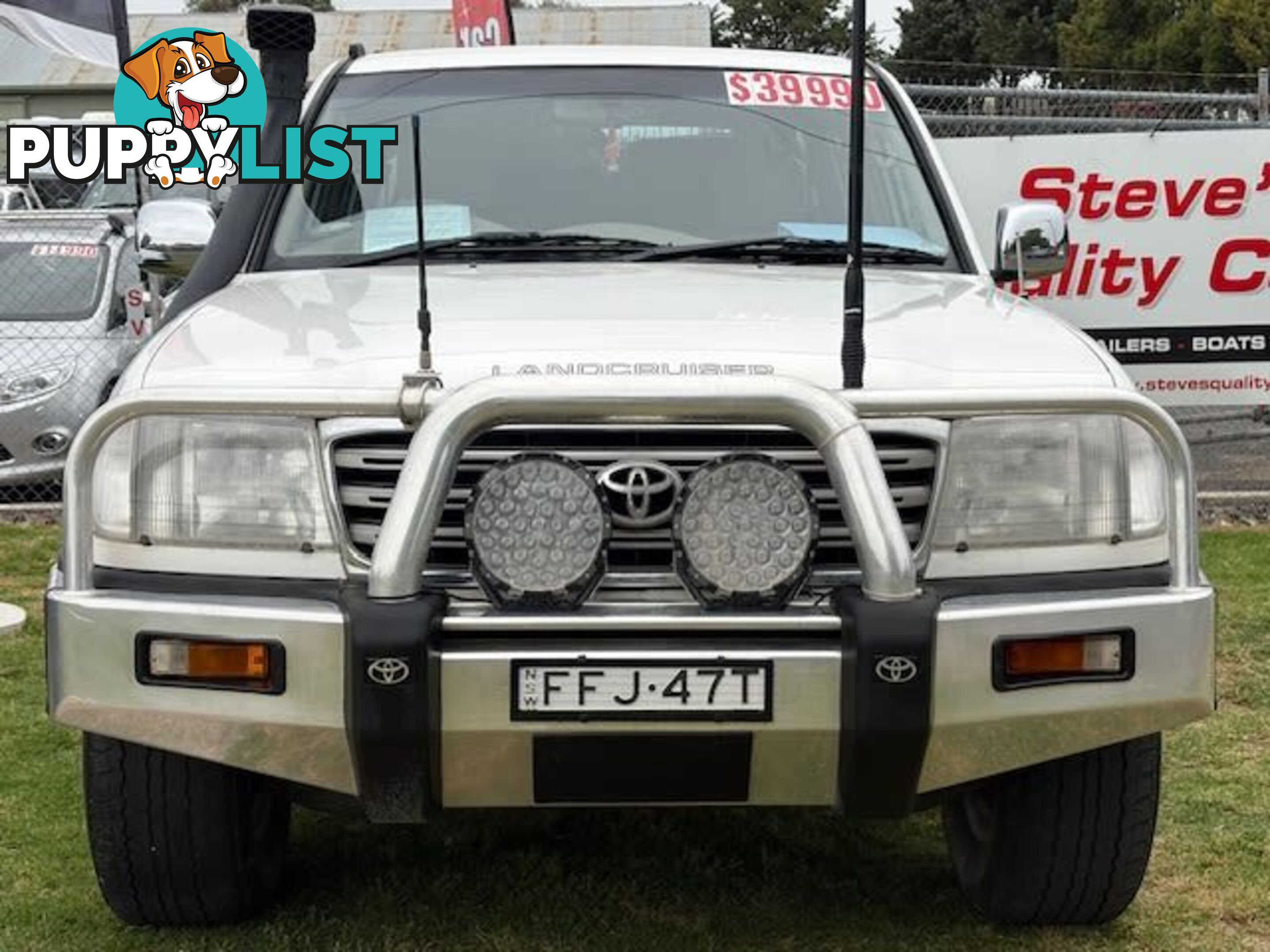 2003 TOYOTA LANDCRUISER (4X4)  WAGON, 5 DOORS, 7 SEATS