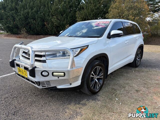 2019 TOYOTA KLUGER GX (4X4) GSU55R SUV, 4 DOORS, 7 SEATS