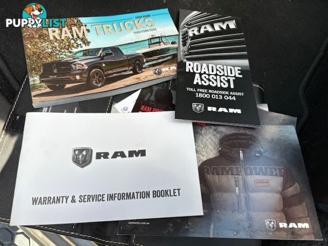 2019 RAM 1500 EXPRESS (4X4) BLACK PACK MY18 UTE TRAY, 4 DOORS, 5 SEATS