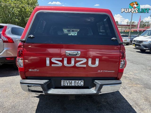 2011 ISUZU D-MAX LS (4X2) TF MY10 UTE TRAY, 4 DOORS, 5 SEATS