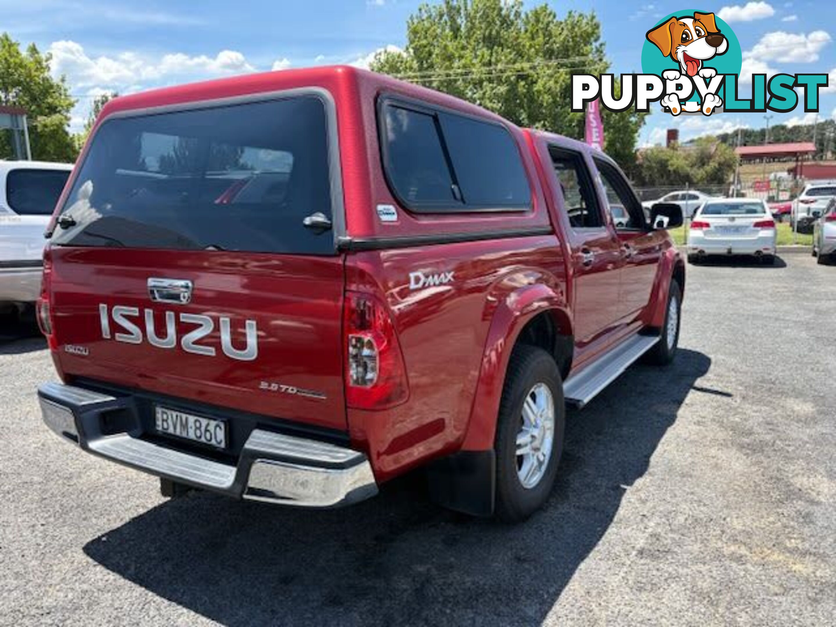 2011 ISUZU D-MAX LS (4X2) TF MY10 UTE TRAY, 4 DOORS, 5 SEATS